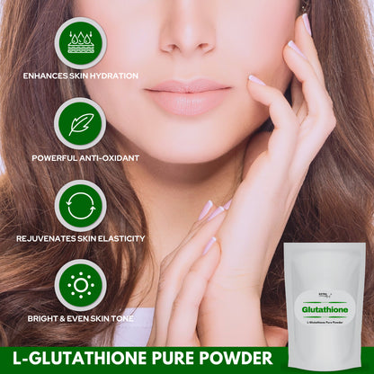 Glutathione Powder Pure Antioxidant Australian Owned anti Aging Detox Lighten