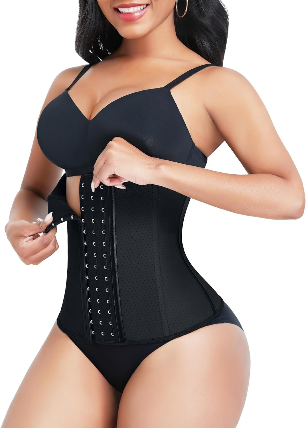 Waist Trainer for Women Latex Waist Cincher Corset