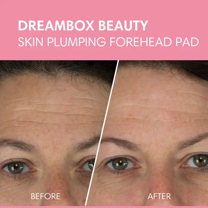 Dreambox Beauty Skin Plumping Forehead Mask [Reusable] 1 EACH Face Lifting, Wrinkle Reducer, Skin Plumping Pad, Silicone Wrinkle Pad, Anti-Aging Forehead, Forehead Wrinkle, Repair Skin Repair Comfort Moisturizer Hydrate Hydrating Moisturize