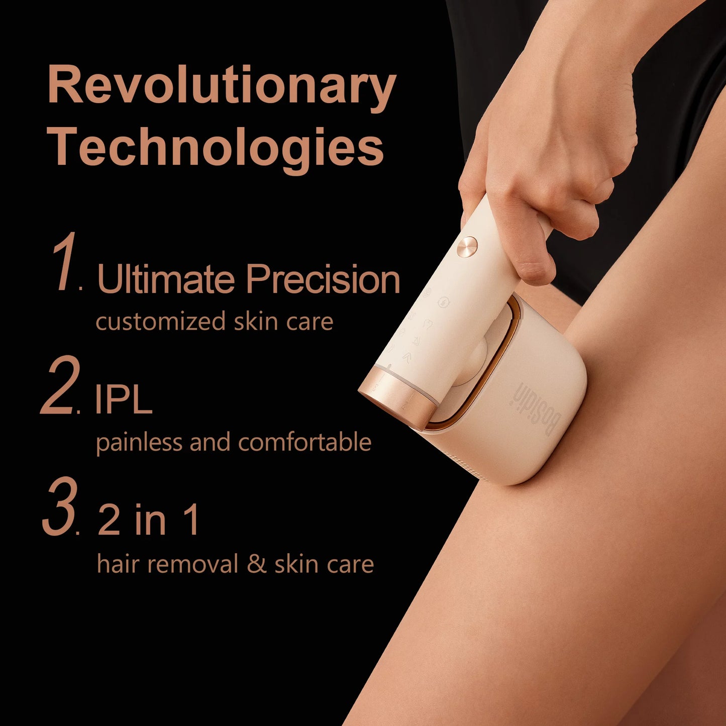 IPL Laser Permanent Cooling-Care Hair Removal Device