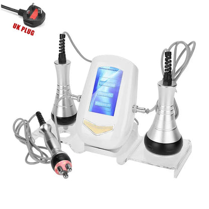 Metal Head 40K Cavitation Body Slimming Massage Machine Weight Loss Facial Radio Frequency Skin Tightening Beauty Device