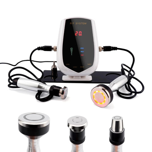 5Mhz Radio Frequency Machine 3 in 1 RF Facial Beauty Device Skin Rejuvenation Lifting Neck Wrinkle Removal Sagging Tightening