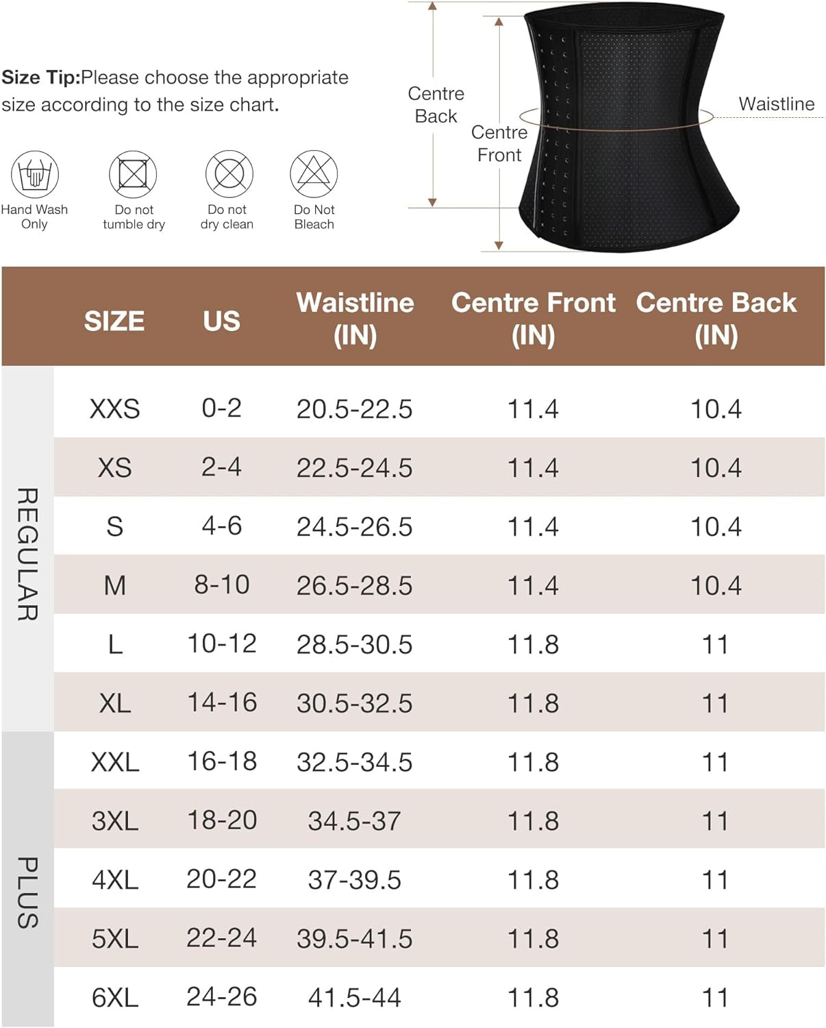 Waist Trainer for Women Latex Waist Cincher Corset