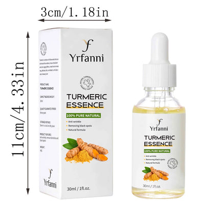 Turmeric Essence Can Mildly Moisturize the Face, Fade Fine Lines, and Whiten Aging Skin 30Ml Serum for Face Dark Spot Corrector Face Serum anti Aging