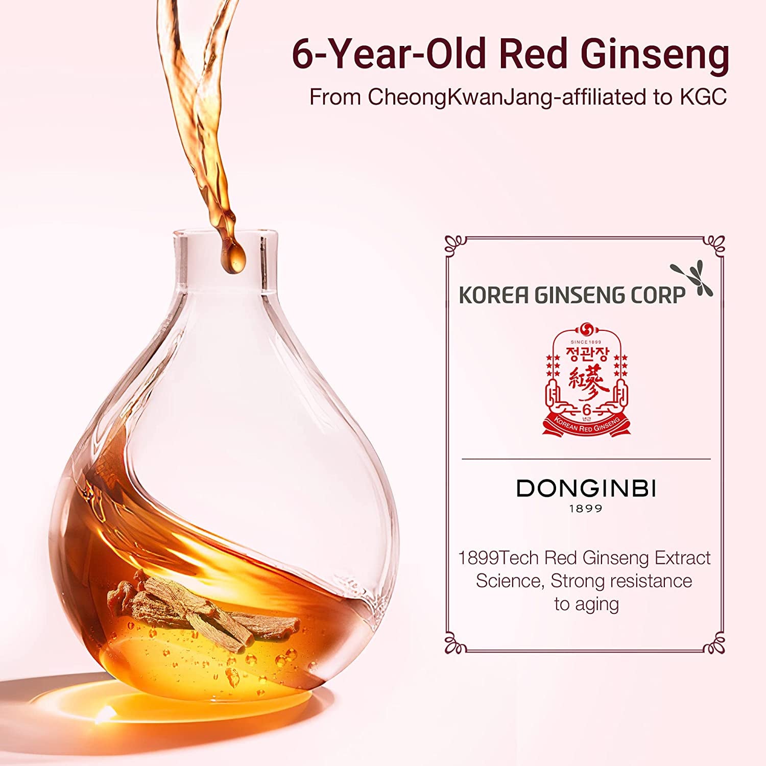 Red Ginseng Mi Mask Stick Power Repair, Powerful Anti-Aging & Anti-Wrinkle Korean Sheet Mask, Repairs Skin Elasticity - 5 Sheets, Facial Mask by