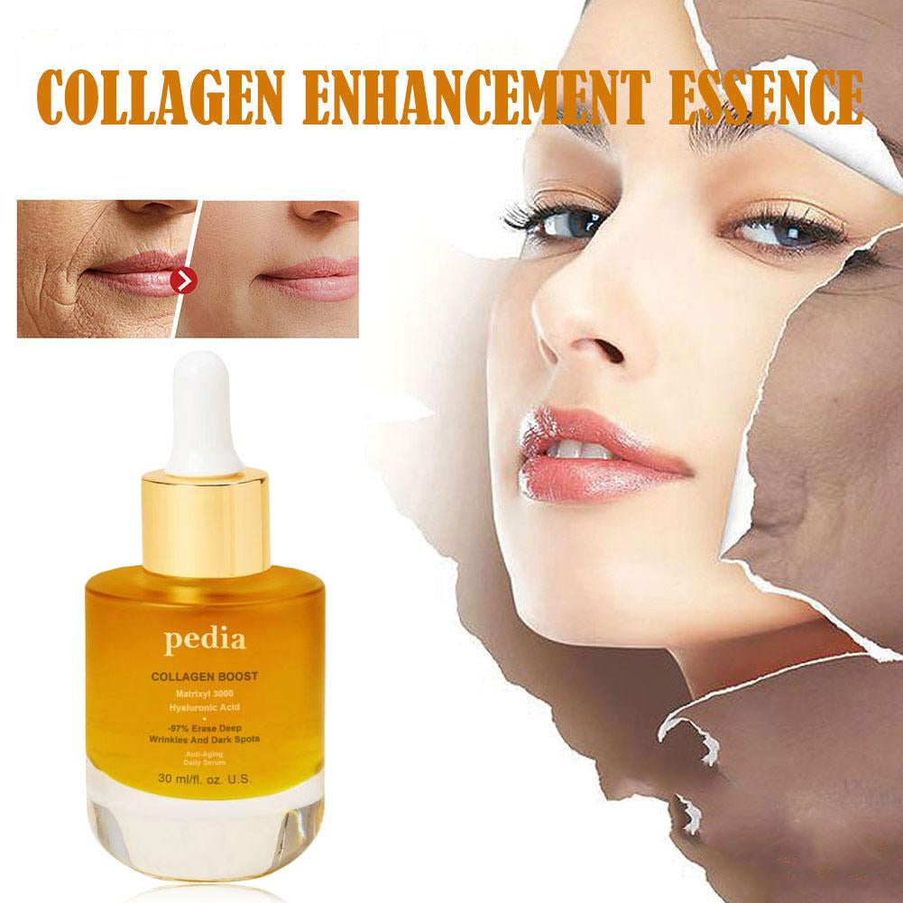 30Ml Pedia Advanced Collagen Boost anti Aging Serum Face Mosturizure Tightening Lifting Collagen Face Serum for All Skin