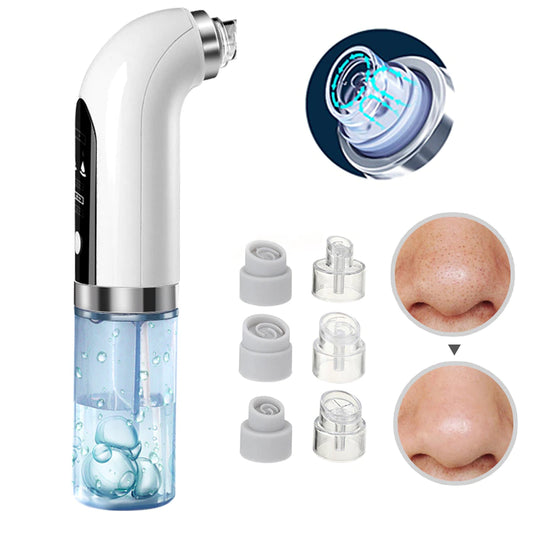 Blackhead Remover Pore Vacuum Face Cleaner Electric Pimple Black Head Removal USB Rechargeable Water Cycle Facial Cleaning Tools