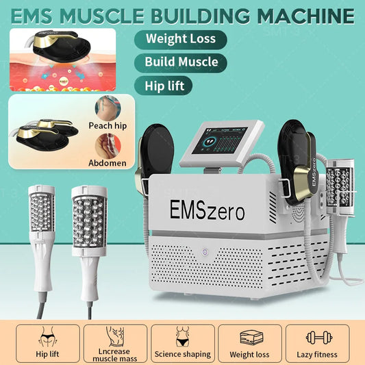 2024 Upgraded EMSZERO 2 in 1 Roller Massage Lose Weight Therapy 40K Compressive Micro Vibration Vacuum 5D Body Slimming Machine