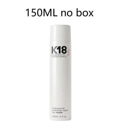 150ML K18 Repair Hair Mask Leave-In Molecular Damage Restore Soft Hair Deep Keratin Scalp Treatment Hair Care Product New