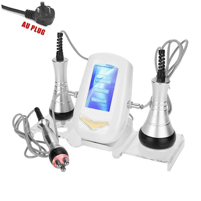 Metal Head 40K Cavitation Body Slimming Massage Machine Weight Loss Facial Radio Frequency Skin Tightening Beauty Device